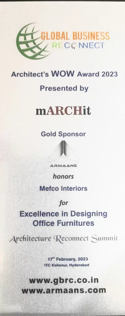 mefo interiors Award 1